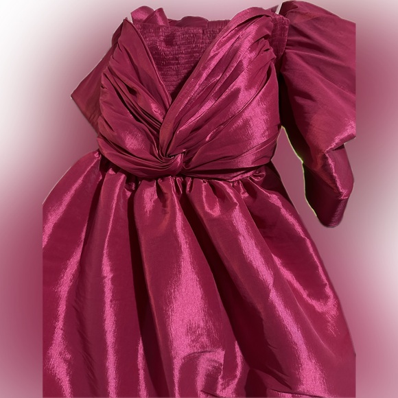 By Efrain Mogollon-Playa Dress- Fuchsia - Picture 6 of 6